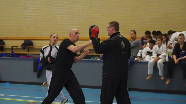 Wako NL Toernooi.mattijs Opwarmen1